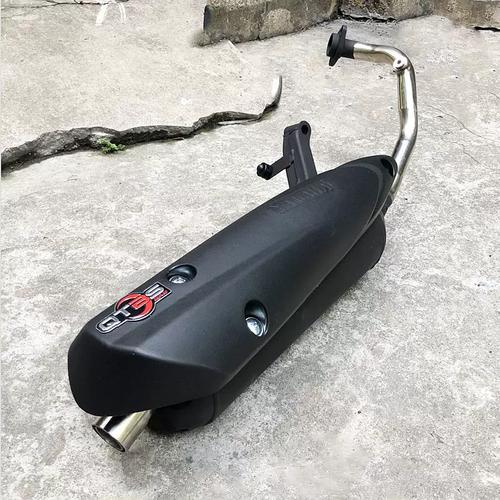qtbs摩托车鬼火rsz福喜酷奇豪迈gy6改装静音直排大声排气管