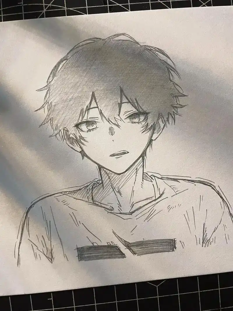 叫你好朋友给你画帅哥#手绘 #临摹 #帅哥 - 抖音