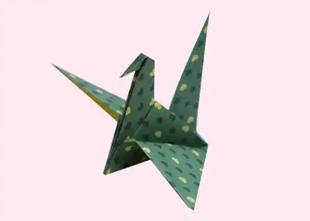 翅膀能动千纸鹤图片 千纸鹤怎么折