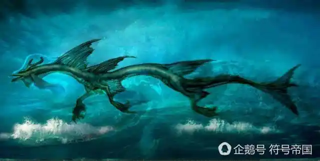 上古神兽蛟龙蛟和龙交合的产物却与鱼类同池甘做它们的首领