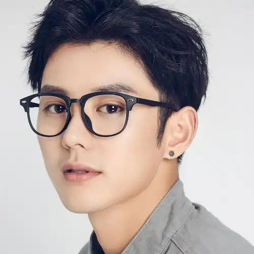 眼镜复古大脸眼镜架成品蓝光近视近视眼超轻大框定制成品光学镜