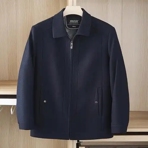 newlake中老年夹克男士外套爸爸装上衣宽松休闲60爷爷春秋装70岁老人