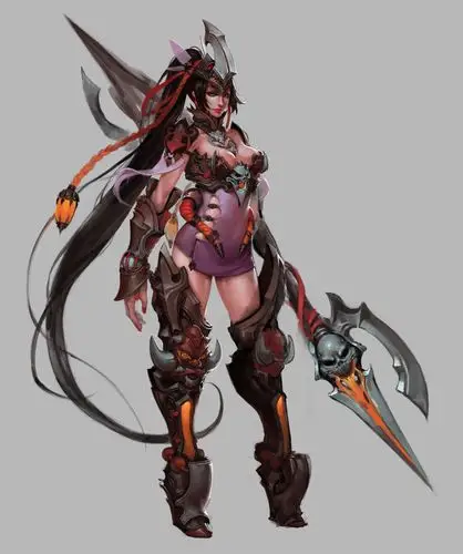 datouxiaozuo的游戏角色原画作品集