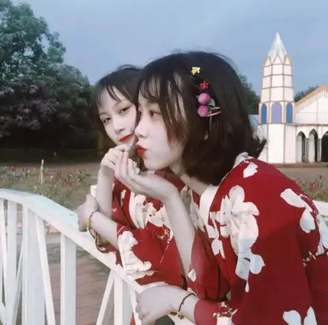 闺蜜头像真人二张 真人头像图片大全 -【爱个性】