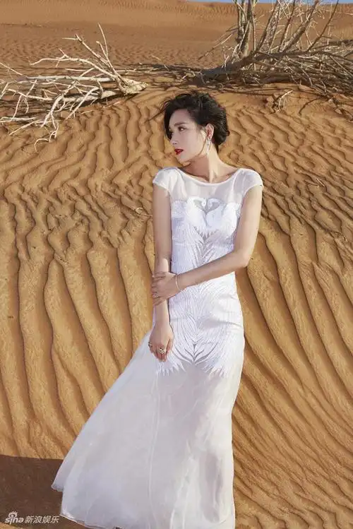 杨恭如新书沙漠大片曝光