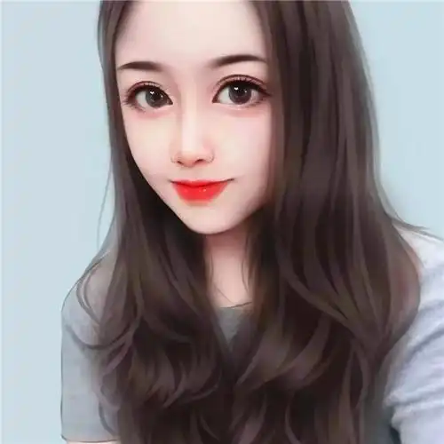 女生手绘甜美头像真人可爱_女生微信头像_头像屋