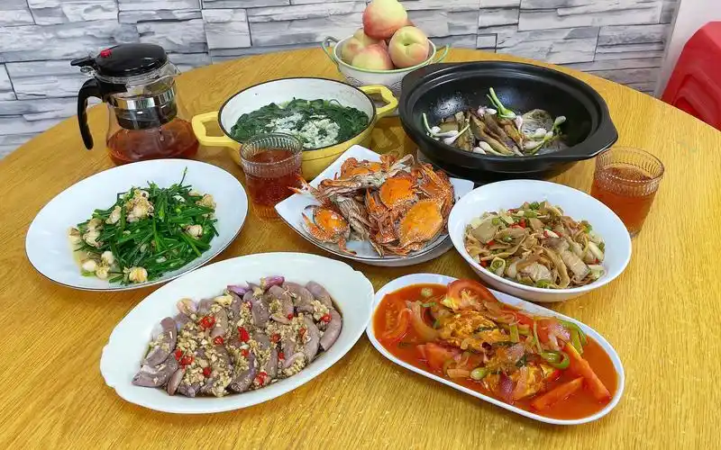湛江家庭的晚餐|七菜一汤|六个菜都是下饭菜