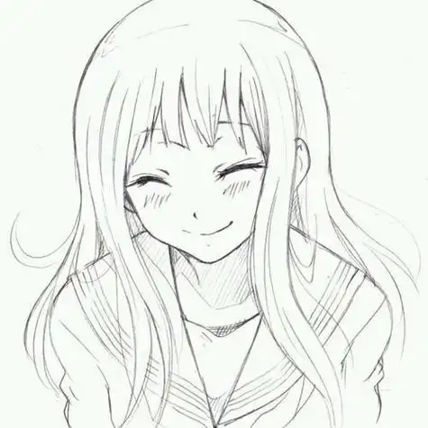 画 兔子女孩卡通人物图片简笔画女孩怎么画简笔画教程手绘可爱动漫