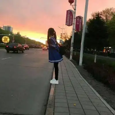 2020女生小清新长发背影头像唯美图片精选我会爱你到地老天荒