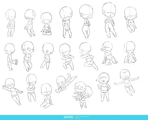 日系厚涂之q版头像的概括与比例