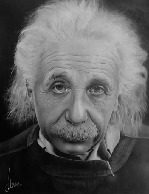 hrmn名人肖像铅笔画欣赏