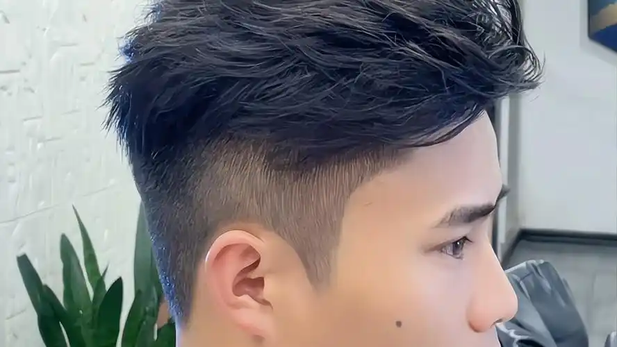 摩根也可以烫的港风侧背