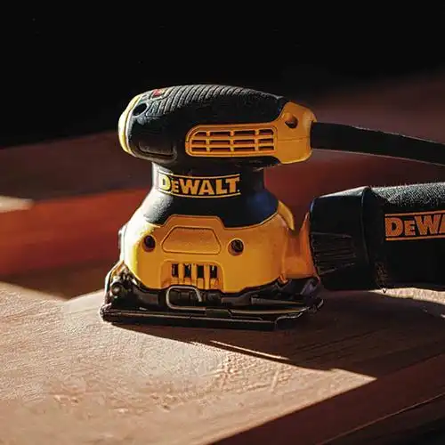 史丹利得伟砂纸打磨抛光机dwe64116423手持木工细磨砂纸机