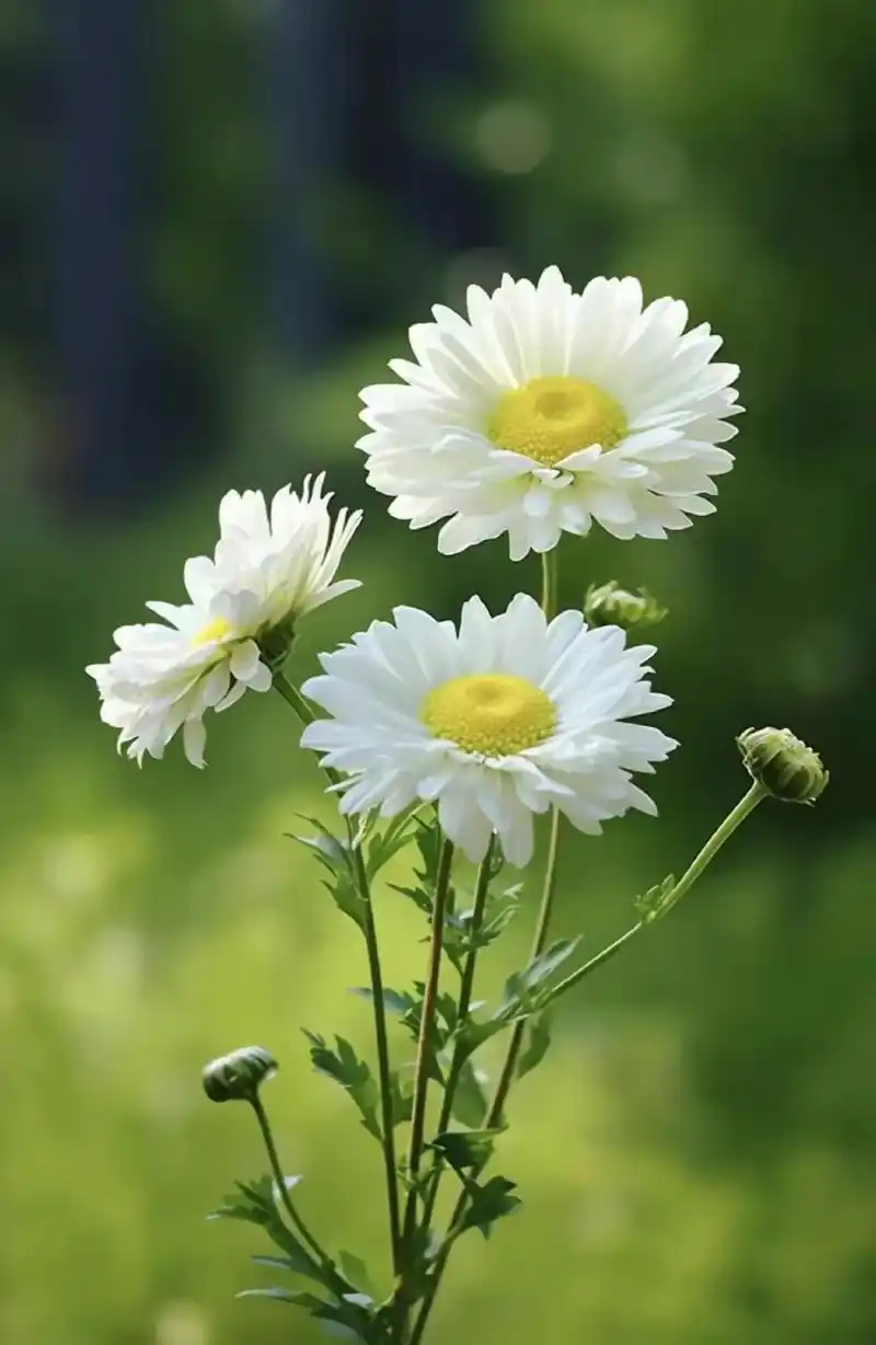 清新脱俗的菊花,淡雅而高贵