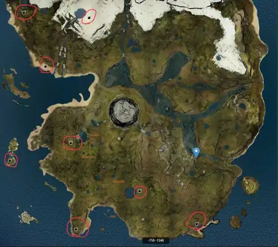 森林the forest老式火枪零件位置介绍