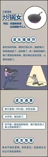 2019全国渣女图鉴男孩子出门要保护好自己