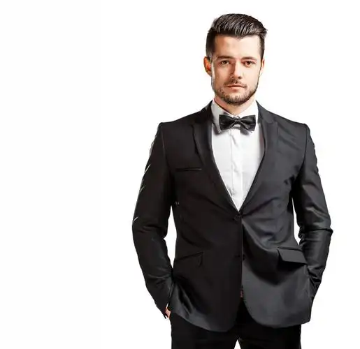 9款穿黑色西装的绅士男人jpg高清人物图片