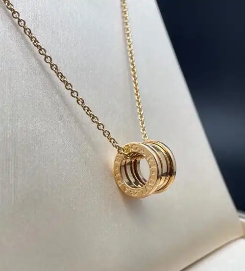 玫瑰金 单品 专柜正品支持第三方验货#宝格丽弹簧项链  #宝格丽项链