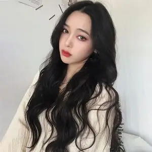 假发女长发韩式中分大波浪长卷发时尚圆脸自然蓬松女士发型全头套