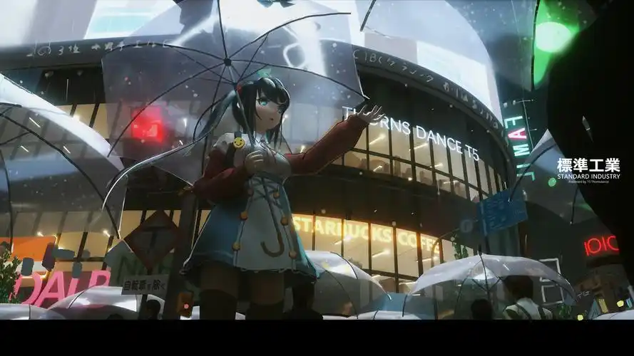 二次元美女精致唯美插画桌面壁纸