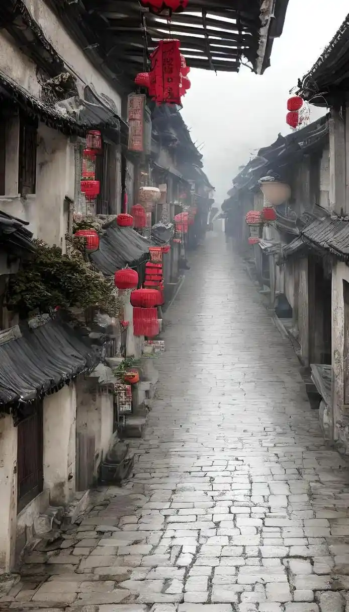 雨后的小镇江南烟雨色 原创 图文伙伴计划 古建筑之美 古街古巷