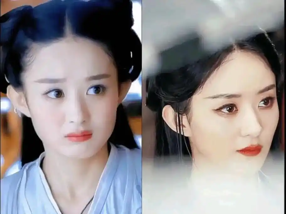 赵丽颖 #花千骨赵丽颖 #赵丽颖与凤行 赵丽颖八年对比图  - 抖音