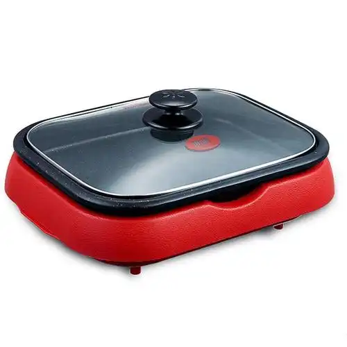 家用电烤锅锅火锅电煎锅商用电烤盘2盘