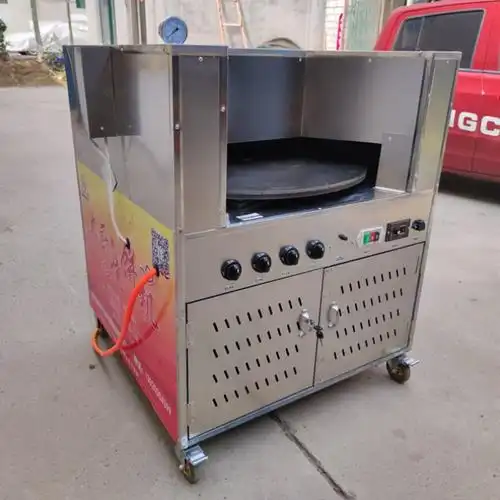 液化气烧饼炉 卧式旋转烤炉机 吊炉烧饼机