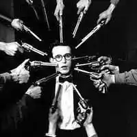 黑社会拿枪霸气图片_微信头像图片大全