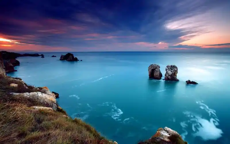 清新亮丽海景高清桌面壁纸