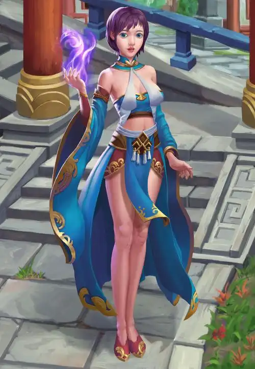 古风女法师|插画|游戏原画|风雪连城 - 原创作品 - 站酷 (zcool)