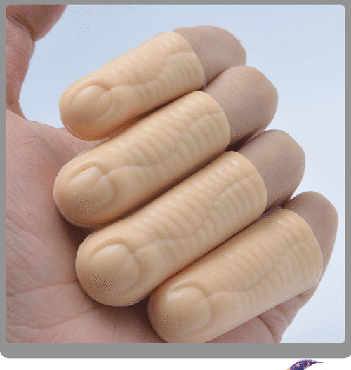 外贸出口万圣节道具 cosplay血浆断指 仿真假手指 愚人节恶搞玩具