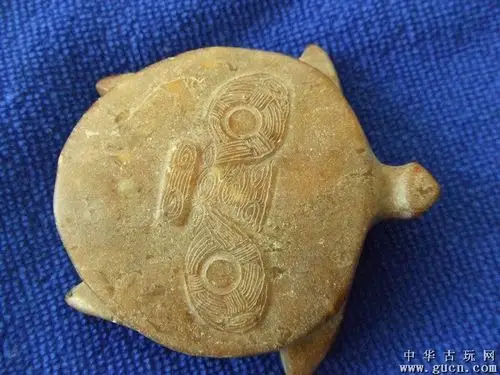 乡下收来的老良渚玉龟