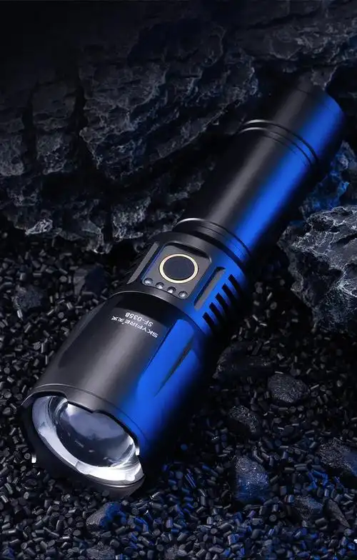 超强超亮手电筒应急灯天火强光超亮手电筒多功能小便携战术可充电式