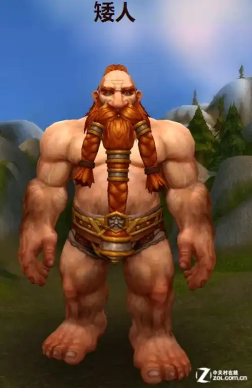 《魔兽世界》新资料片旧种族新模型一览