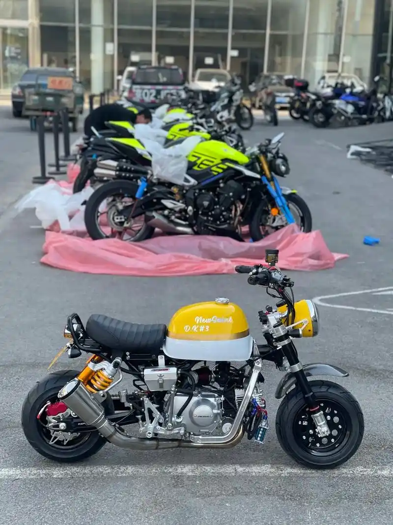 金城猴子 小金童 jc70 改装前后加宽.前后加宽套件 赏析 - 抖音