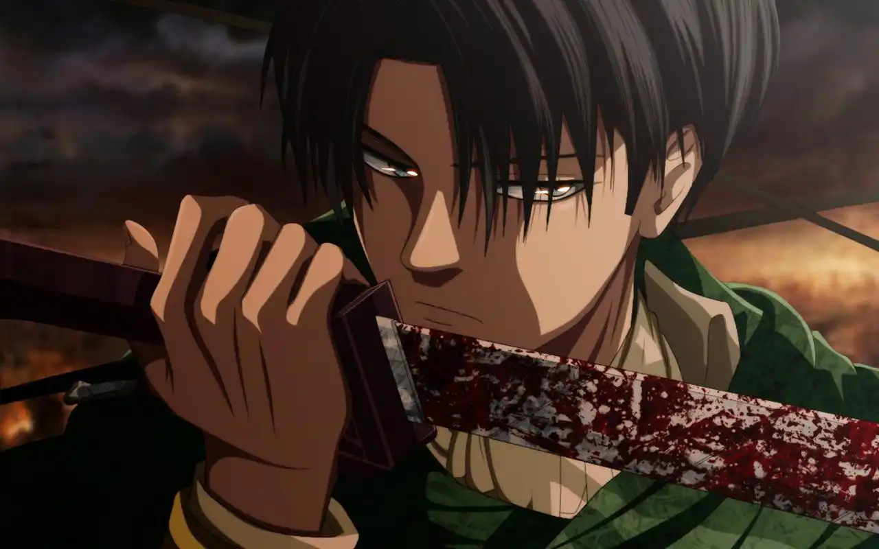 进击的巨人——利威尔兵长高燃疯狂屠戮巨人【高能踩点/击杀剪辑】我