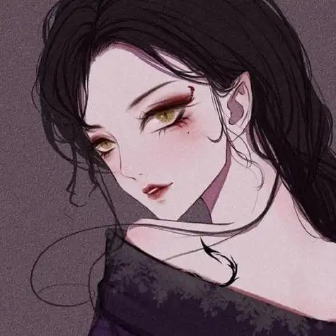 女头像卡通霸气高冷闺蜜女生头像