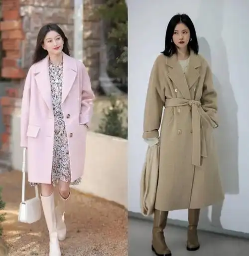 今年冬天,不妨尝试大衣与半身裙或者是连衣裙的搭配,带来优雅的风格和