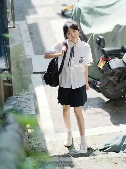 等你下课一闪一闪亮星星同款校服写真