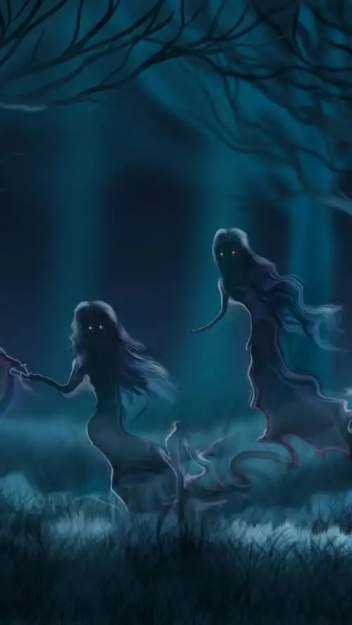壁纸 鬼,森林,雾,艺术图片 1920x1440 hd 高清壁纸, 图片, 照片