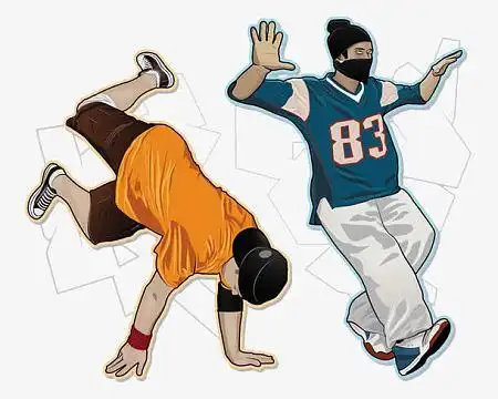 街舞卡通少年png卡通风格少儿滑板背景psdjpg卡丁车比赛海报背景素材