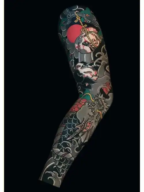 纹身  #纹身也清新  #小清新纹身  #纹身刺青  #花腿  #老传统花腿