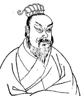 始祖黄帝简笔画步骤