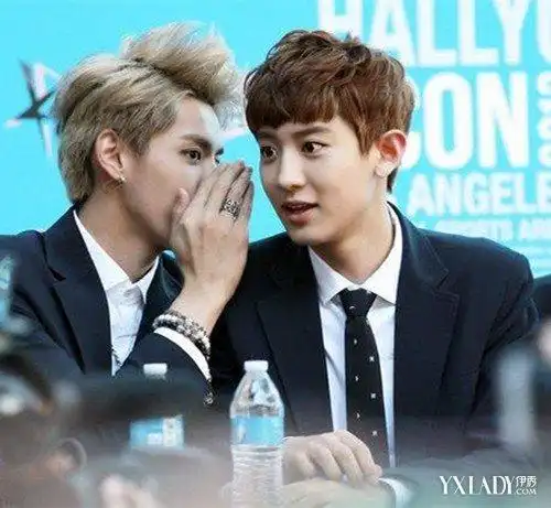 吴亦凡朴灿烈cp组合大受粉丝追捧