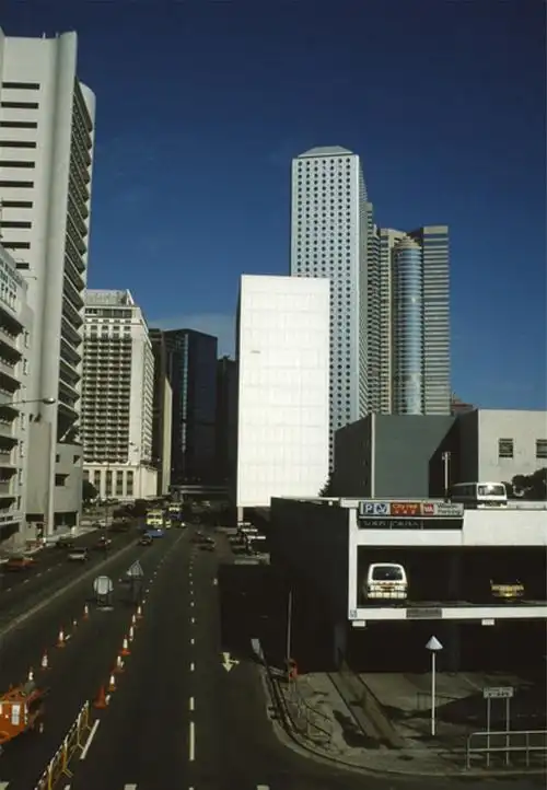 高楼大厦时尚洋气80年代的香港老照片