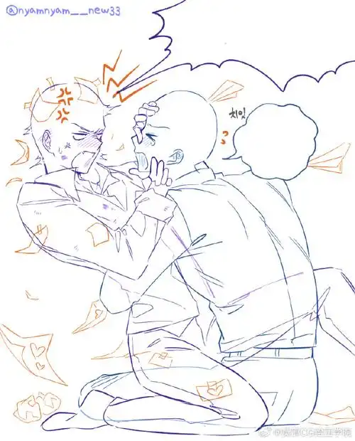 绘画超话#绘画参考##绘画素材#cp不同动作参考