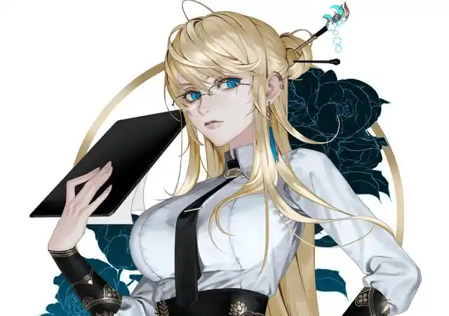 大部分玩家都被女机械的三觉技能插画给吸引住了,眼镜娘,制服等装扮有