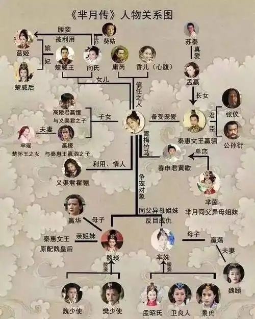 既然是宫斗,那肯定需要有复杂的人物关系来支撑了,准备追剧的请先理