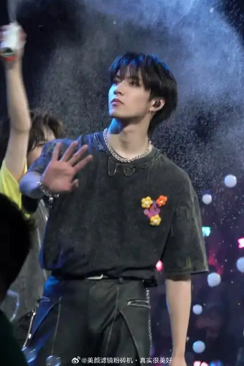 刘耀文一对一教粉丝手势舞